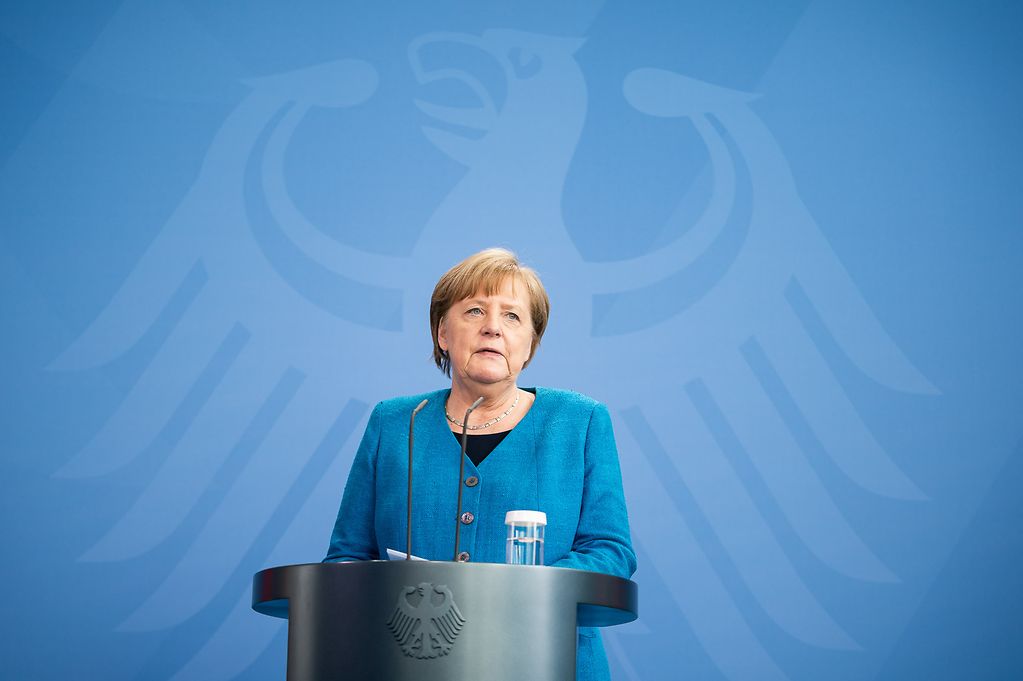 Angela Merkel (über Bundesregierung/Kugler)