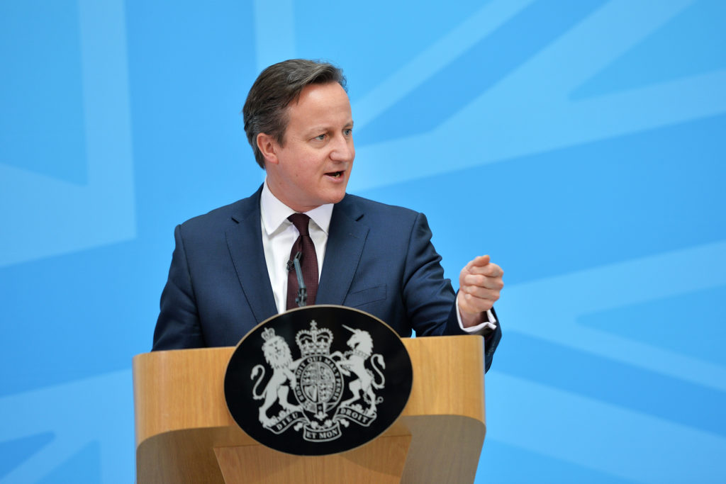 David Cameron - Bild: Crown copyright/Arron Hoare/CC BY-NC-ND 2.0
