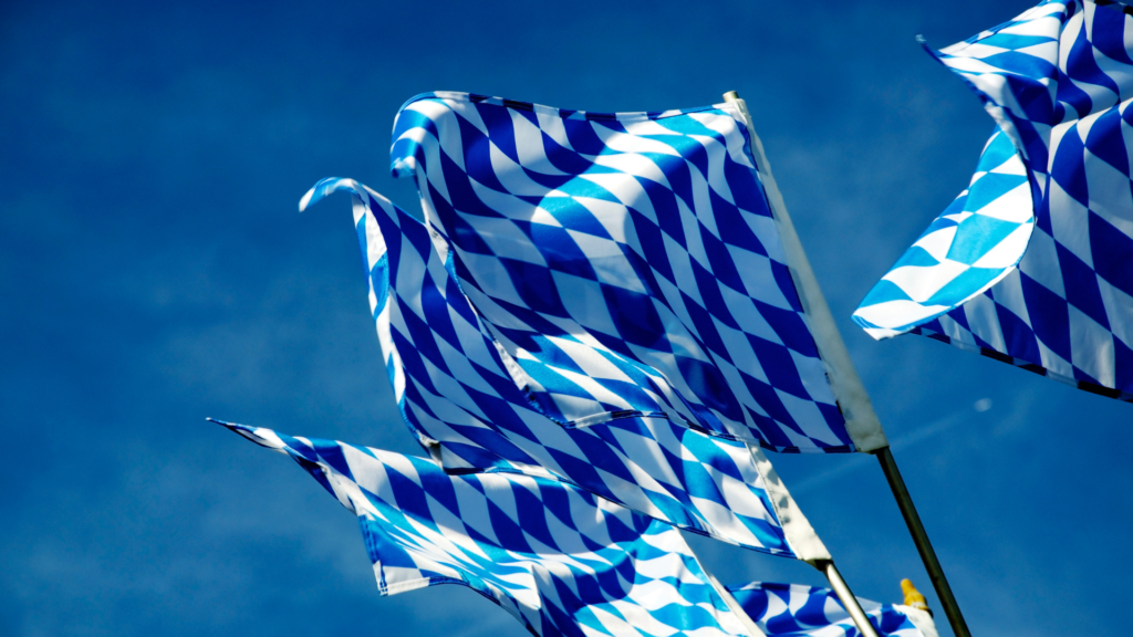 Bayerische Flagge