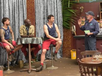 IBES 2023: Dschungelprüfung: „Unhappy Hour“ für Papis sowie seine Gäste Gigi und Lucas