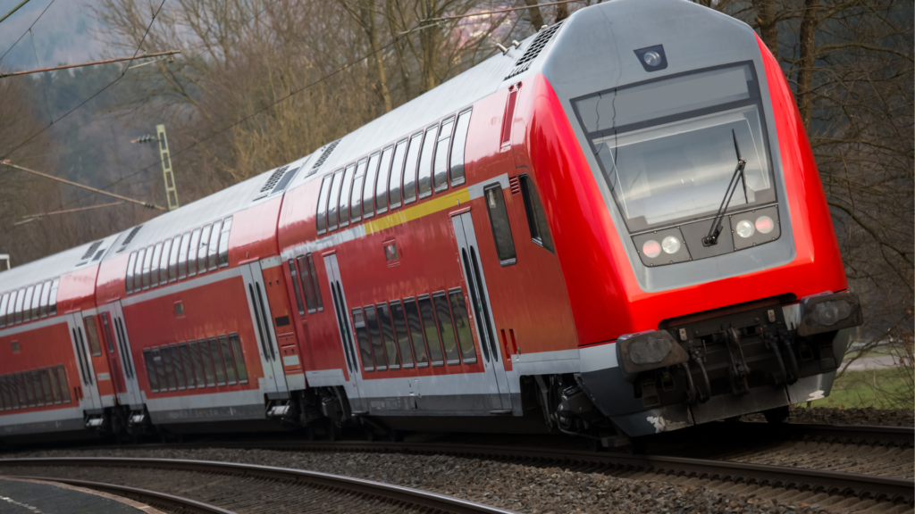 Zug der Deutschen Bahn