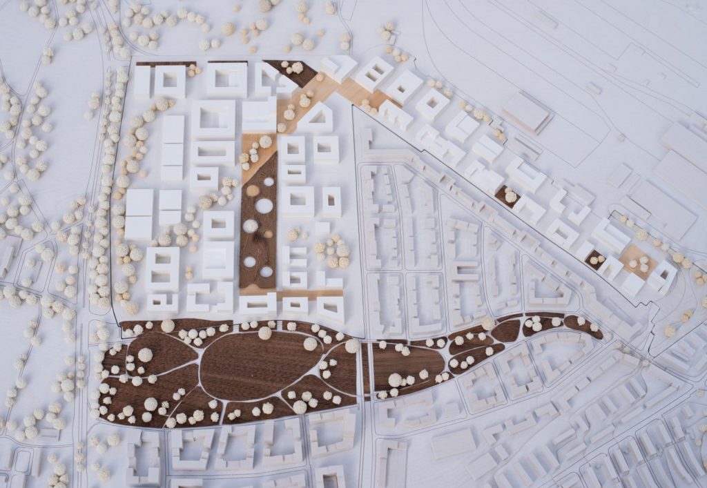 Architekturmodell der UTN - Bild: Ferdinand Heide Architekt / TOPOS Stadtplanung Landschaftsplanung Stadtforschung