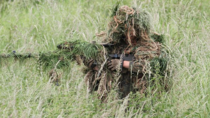 dts_image_10829_qqbnjopeif Getarnter Soldat (über dts Nachrichtenagentur)