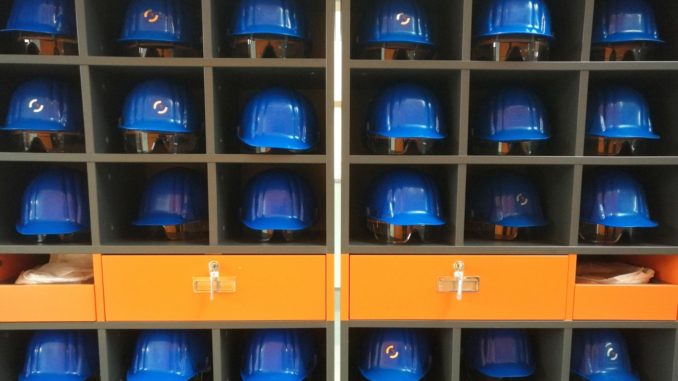 Schutzhelme (über dts Nachrichtenagentur)