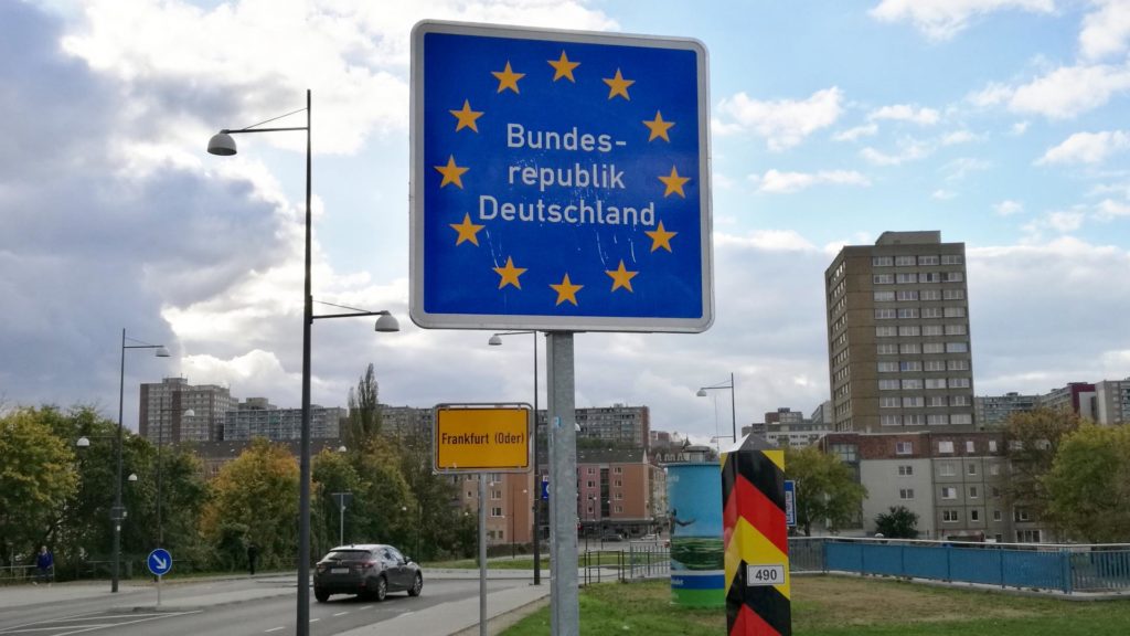 Grenze Polen-Deutschland bei Frankfurt (Oder) (über dts Nachrichtenagentur)