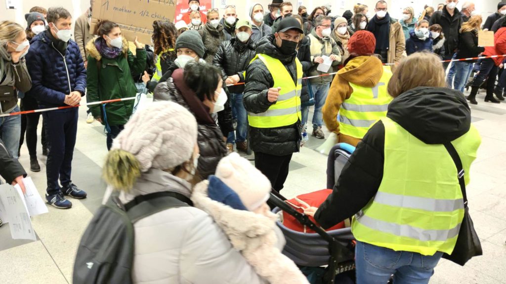 Ankunft von Flüchtlingen aus der Ukraine in Deutschland (über dts Nachrichtenagentur)