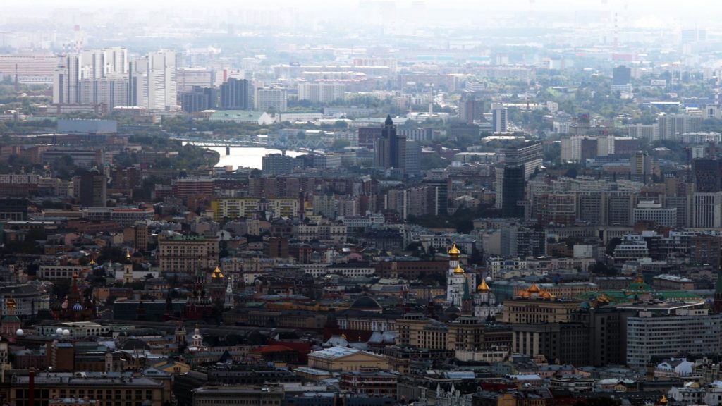 Blick über Moskau mit Moskwa im Hintergrund (über dts Nachrichtenagentur)