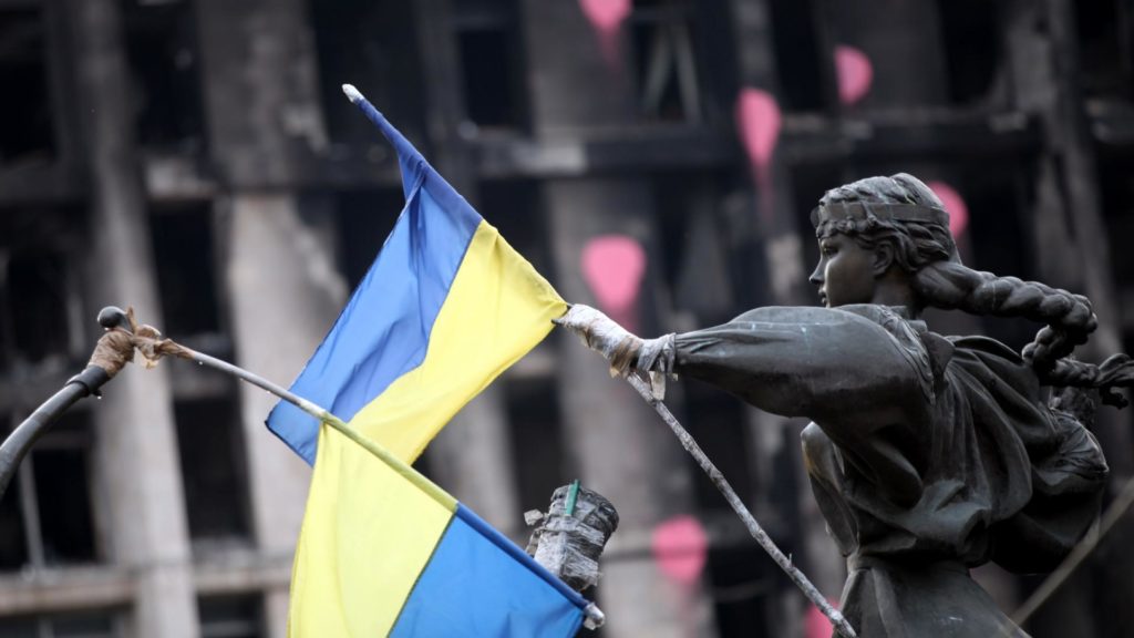 Ukrainische Flagge (über dts Nachrichtenagentur)