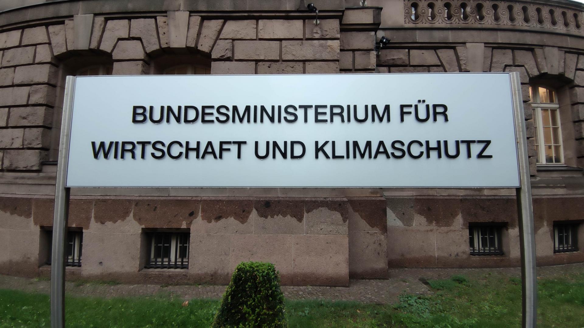 Wirtschaftsministerium (über dts Nachrichtenagentur)