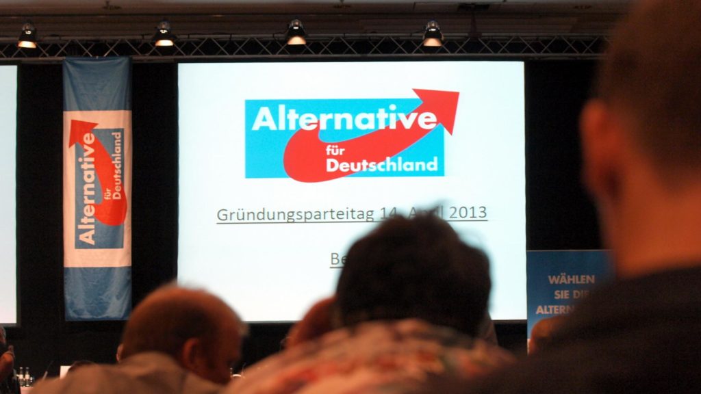 Gründungsparteitag der "Alternative für Deutschland" (über dts Nachrichtenagentur)