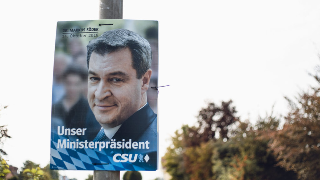 CSU-Wahlplakat - Bild: Markus Spiske/CC BY 2.0
