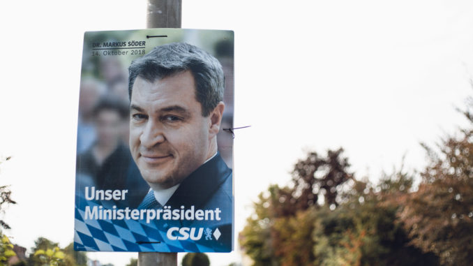 CSU-Wahlplakat - Bild: Markus Spiske/CC BY 2.0