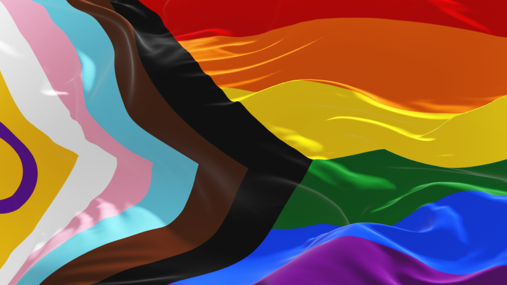 LGBTQ Progress Pride-Flagge