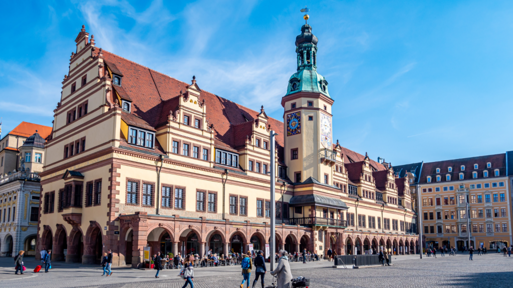 Symbolbild: Rathaus von Leipzig (über cozmo news)