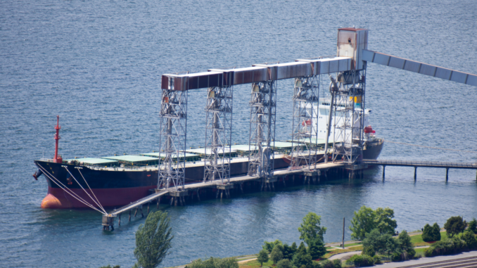 Getreideschiff (über cozmo news)