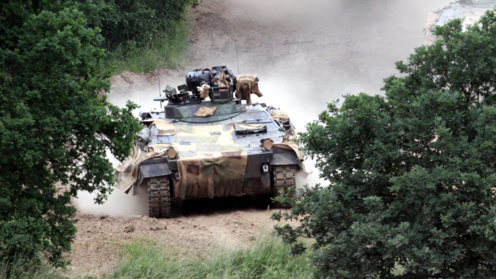 Bundeswehr-Panzer "Marder" (über dts Nachrichtenagentur)