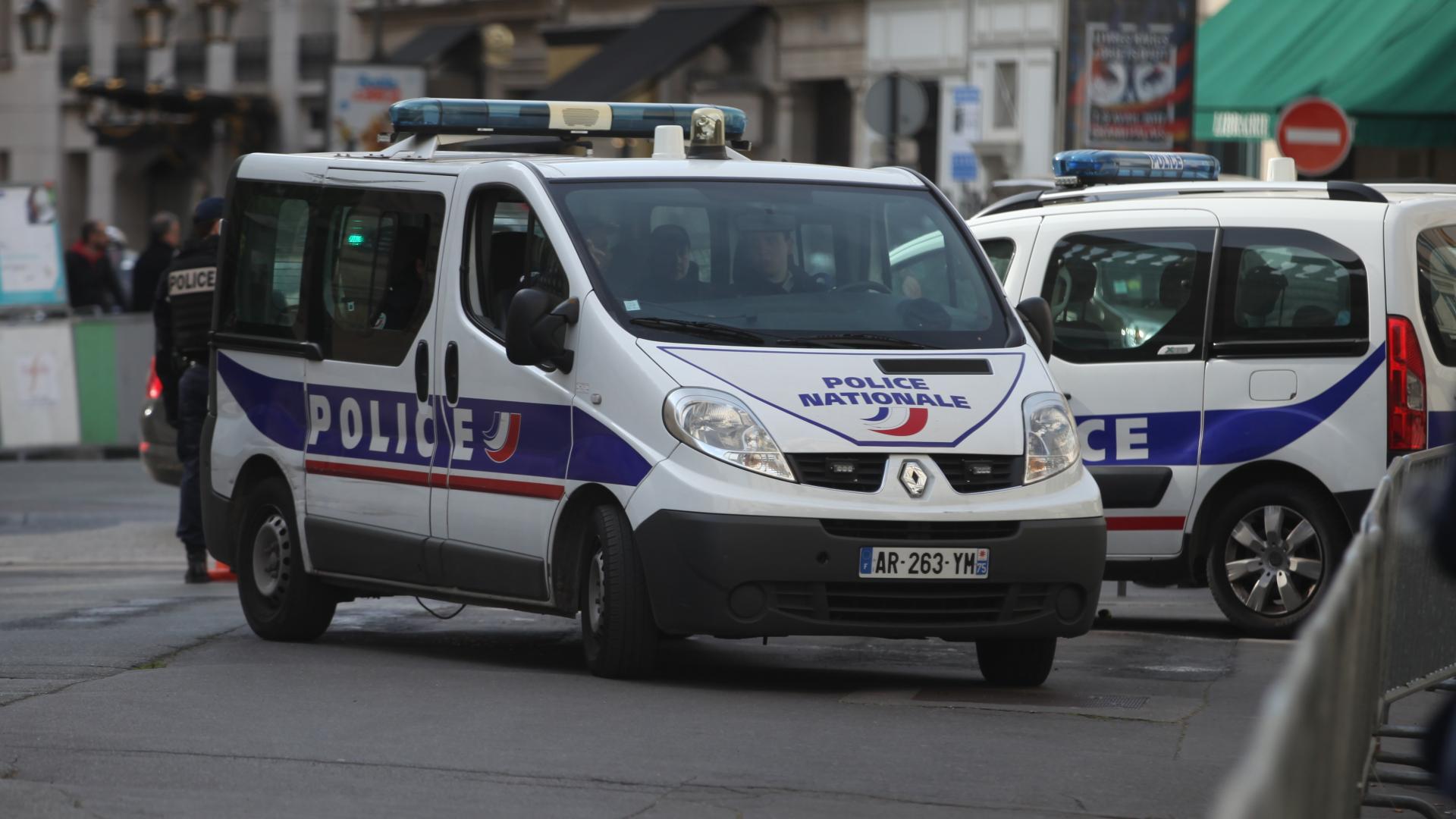 Französisches Polizeiauto (über dts Nachrichtenagentur)