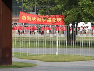 Familien von Dissidenten in China nach Demos am Kanzleramt bedroht