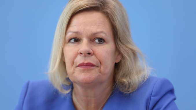 Nancy Faeser (Archiv) (über dts Nachrichtenagentur)