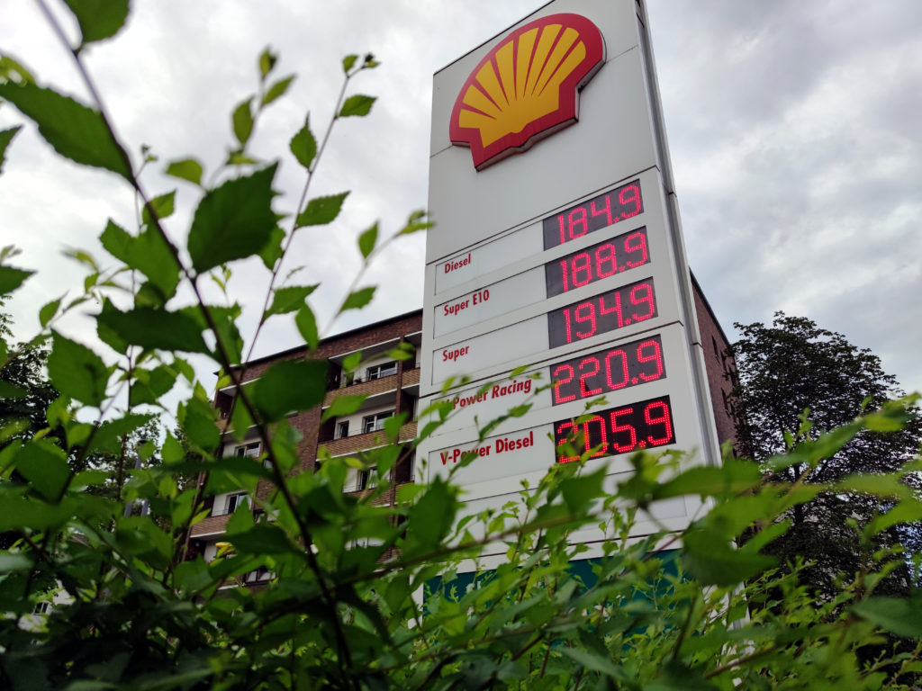 Shell-Tankstelle im August 2023 (über dts Nachrichtenagentur)