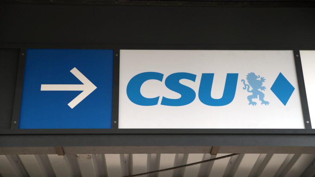 CSU-Logo (Archiv) (über dts Nachrichtenagentur)