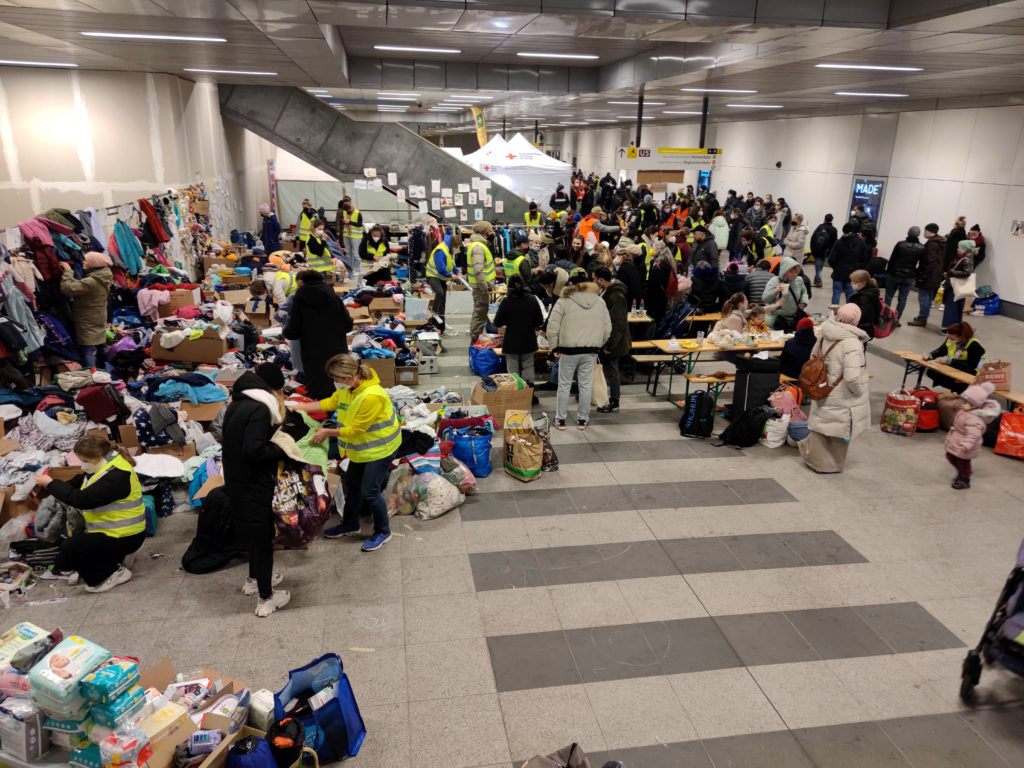 Hilfsgüter für Flüchtlinge aus der Ukraine in Deutschland (Archiv) (über dts Nachrichtenagentur)