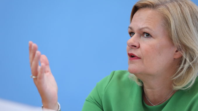 Nancy Faeser (Archiv) (über dts Nachrichtenagentur)