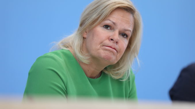 Nancy Faeser (Archiv) (über dts Nachrichtenagentur)