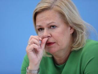 Union kritisiert Faeser wegen Nein zu stationären Grenzkontrollen