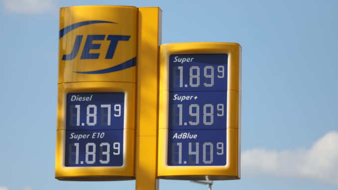 Jet-Tankstelle Mite September 2023 (über dts Nachrichtenagentur)