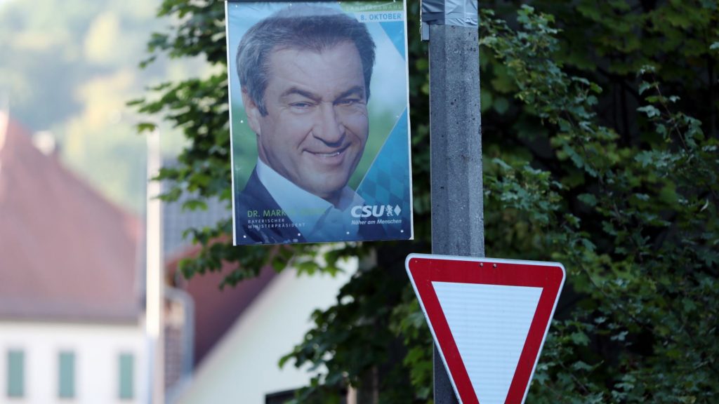 CSU-Wahlplakat zur Landtagswahl in Bayern 2023 (Archiv) (über dts Nachrichtenagentur)
