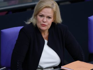 Faeser dringt auf Abschluss von EU-Asylreform