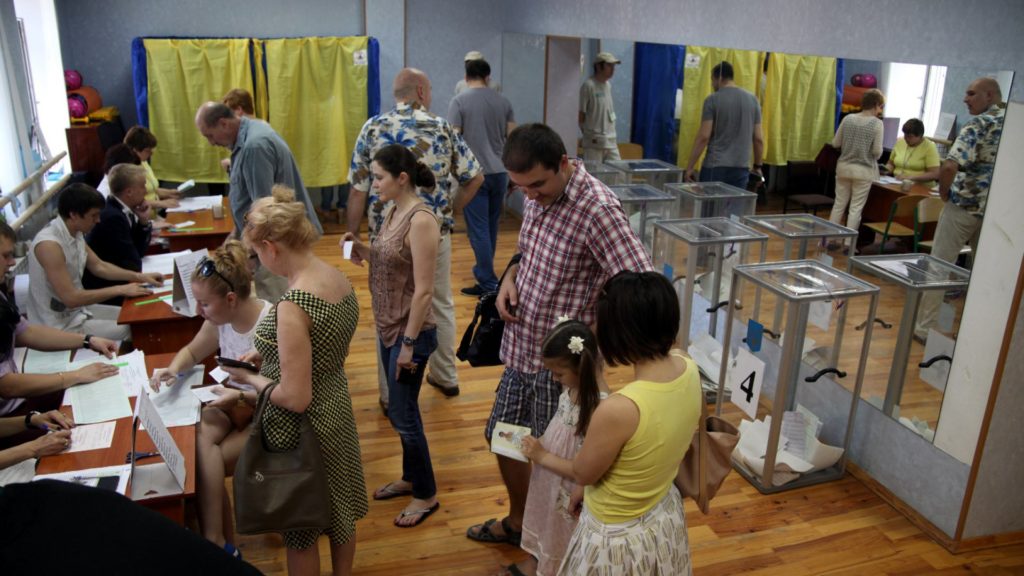 Wahllokal in Kiew (Archiv) (über dts Nachrichtenagentur)