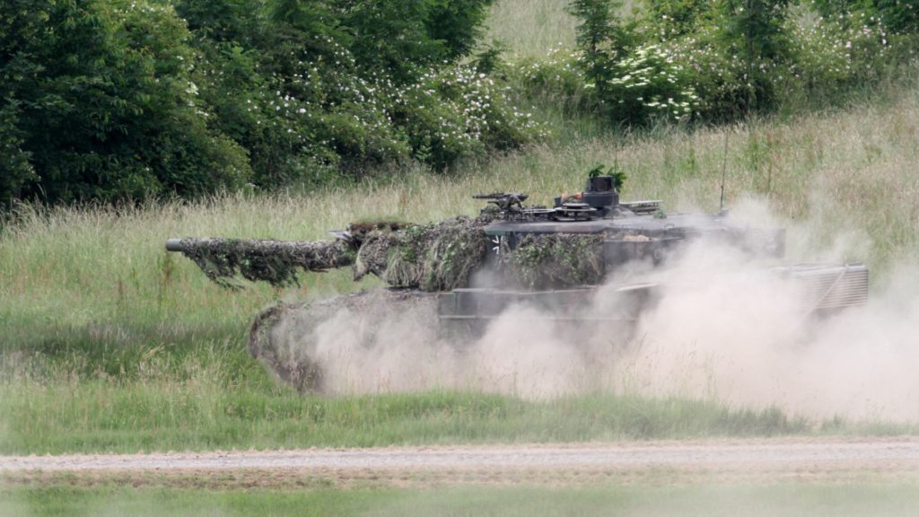 Bundeswehr-Panzer "Leopard 2" (Archiv) (über dts Nachrichtenagentur)