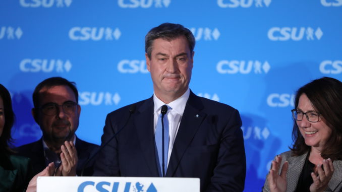 Markus Söder am 08.10.2023 (über dts Nachrichtenagentur)
