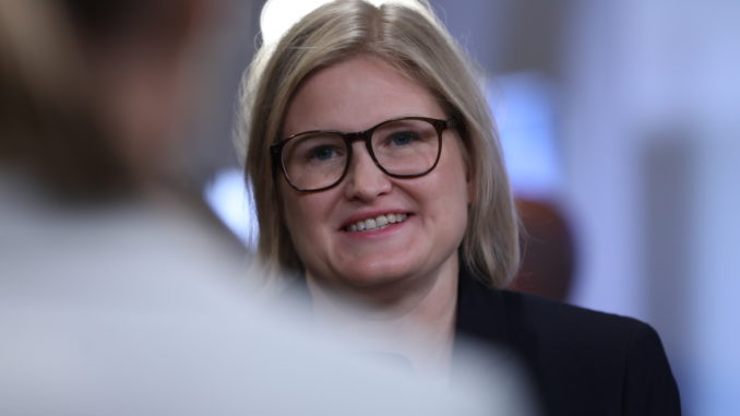 Die bayerische AfD-Spitzenkandidatin Katrin Ebner-Steiner am 08.10.2023 (über dts Nachrichtenagentur)