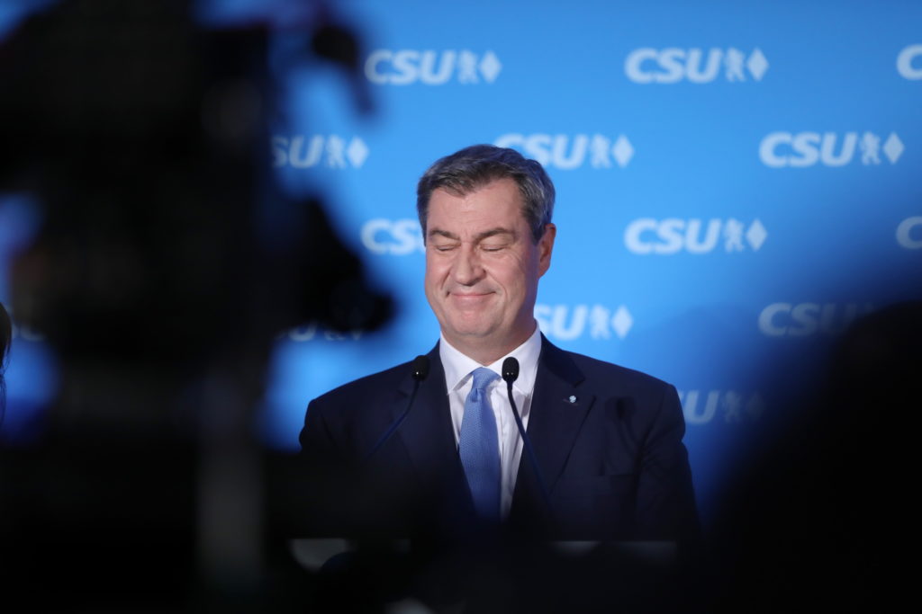 Markus Söder am 08.10.2023 (über dts Nachrichtenagentur)