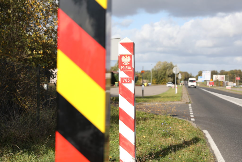 Grenze zwischen Deutschland und Polen am 15.10.2023 (über dts Nachrichtenagentur)