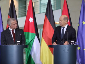 Scholz sieht Jordanien als wichtigen Vermittler im Nahost-Konflikt