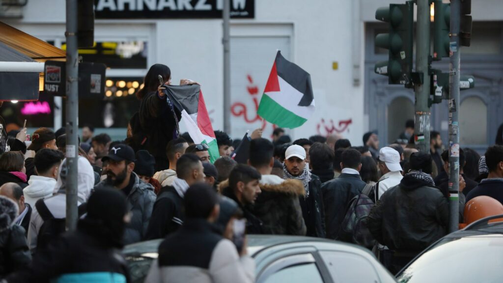 Verbotene Pro-Palästina-Demo (Archiv) (über dts Nachrichtenagentur)