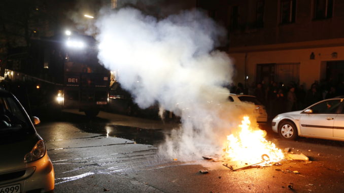 Verbotene Pro-Palästina-Demo am 18.10.2023 (über dts Nachrichtenagentur)