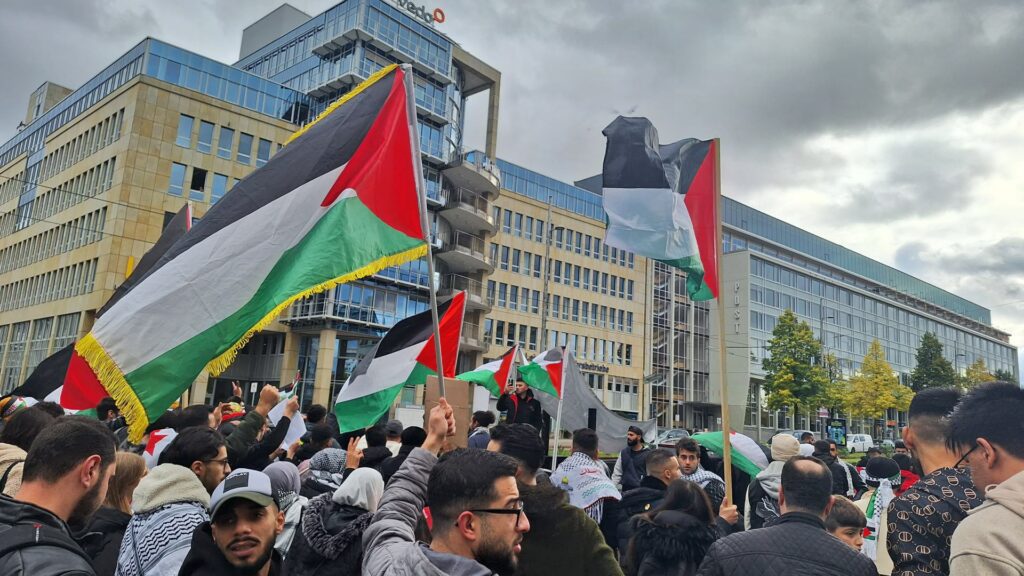 Pro-Palästina-Demo am 28.10.2023 (über dts Nachrichtenagentur)