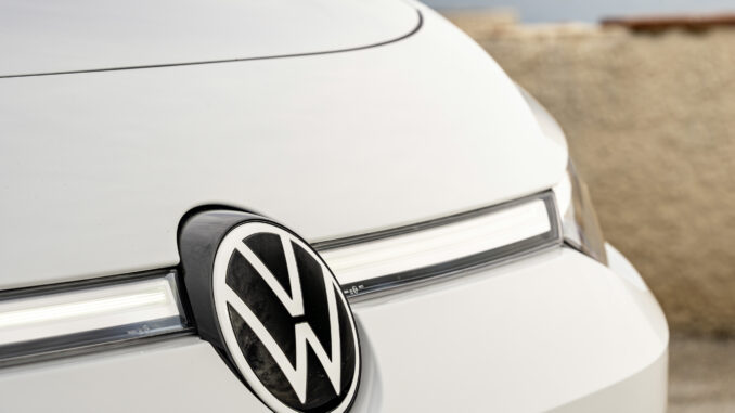 Volkswagen-Logo auf einem ID.7 (über Volkswagen AG)