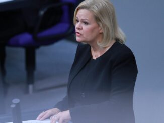 Faeser droht Hamas-Unterstützern mit „ganzer Härte des Rechtsstaats“