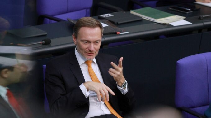 Christian Lindner am 14.12.2023, über dts Nachrichtenagentur