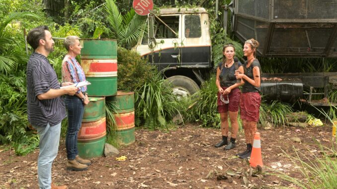 Jan Köppen, Sonja Zietlow, Kim Virginia, Anya Elsner (über RTL / Stefan Thoyah)