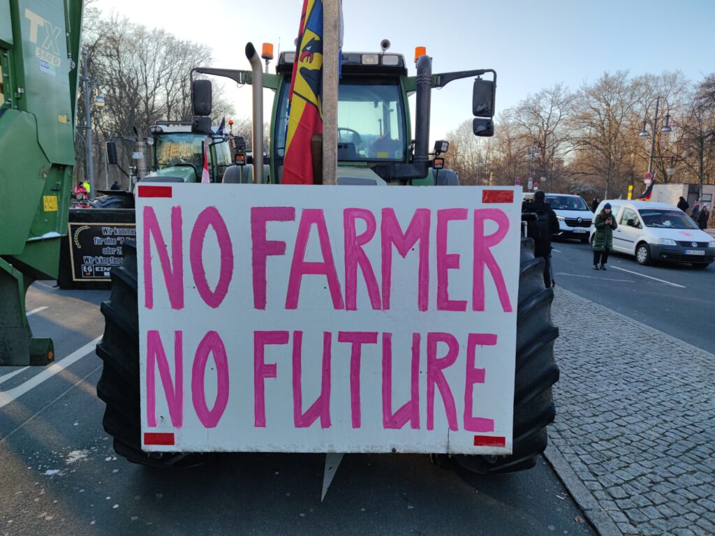 Bauernproteste im Januar 2024 (via dts Nachrichtenagentur)