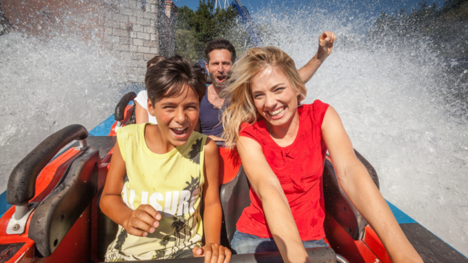 Wildwasserfahrt auf der Poseidon (über Europa-Park)