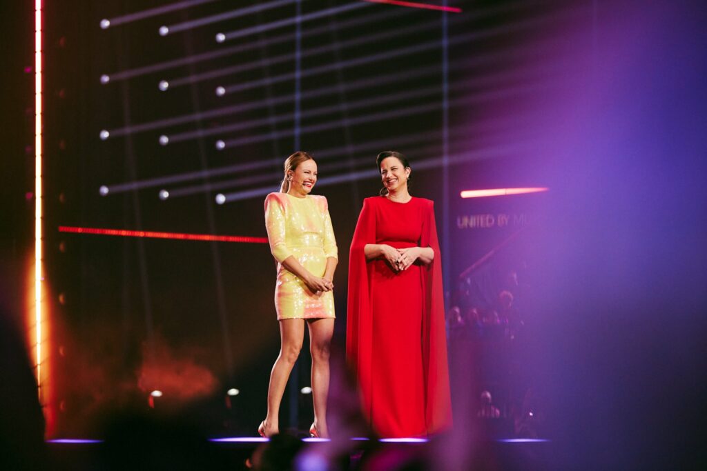 Eurovision Song Contest 2024: Petra Mede und Mali Åkerman moderieren das Große Finale