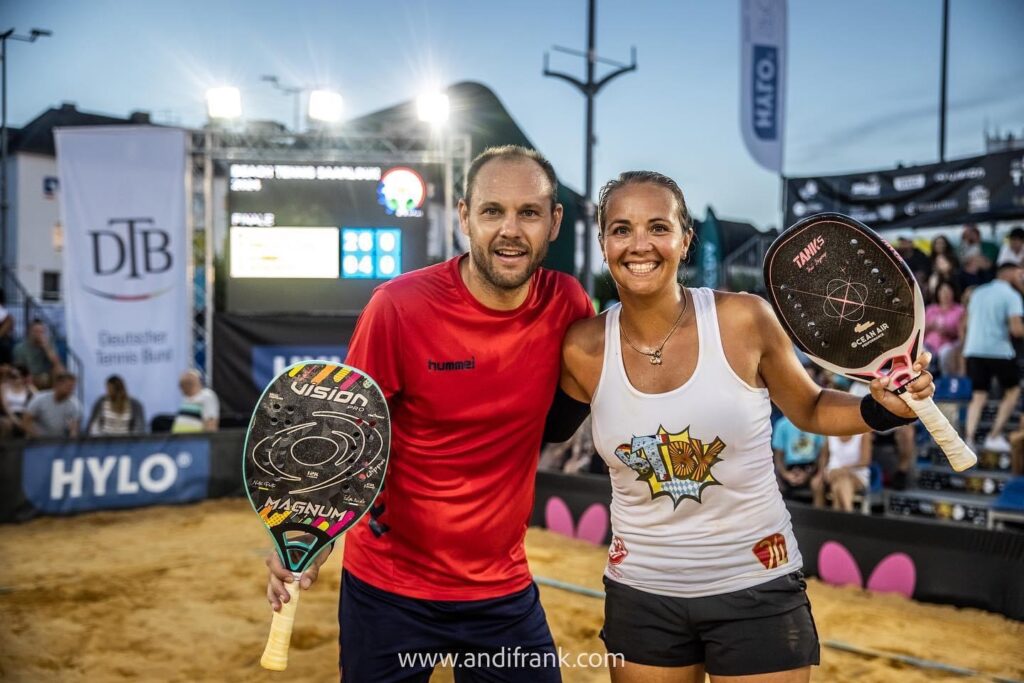 Zwei Regensburg-Donaustaufer Deutscher Meister im Beach Tennis